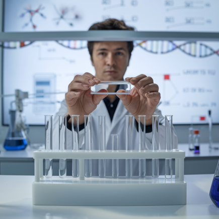 scientifique-tubes-laboratoire-schemas-adn