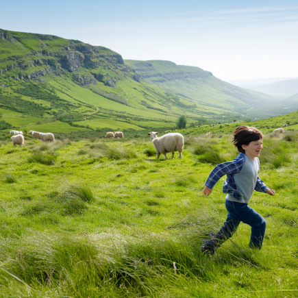 garcon-course-prairie-moutons-irlande
